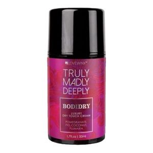 LOVEWINX TRULY MADLY DEEPLY BODIDRY LUXURY DRYTOUCH CREAM 50ML - BRAND NEW